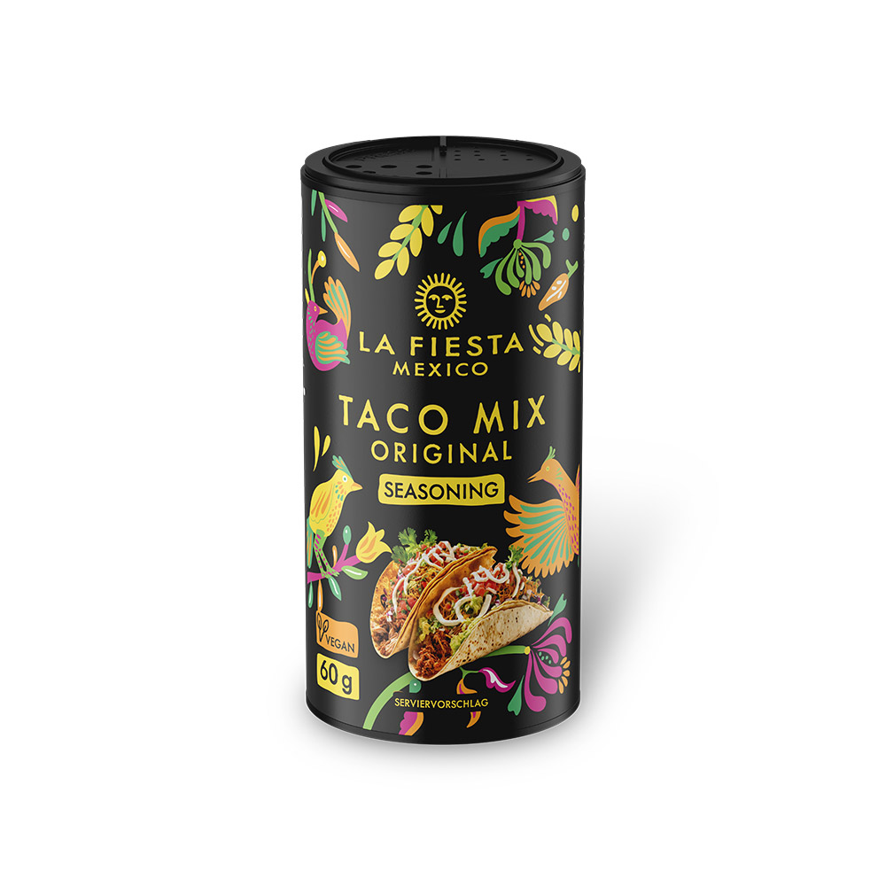 La Fiesta México. Sazonador Taco Mix Original