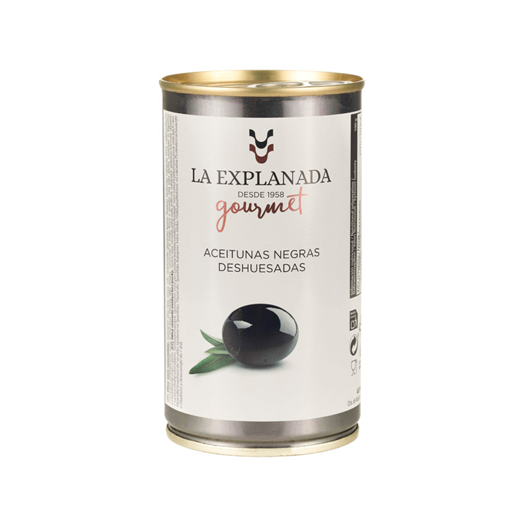 La Explanada. Black Cacereña olives, pitted