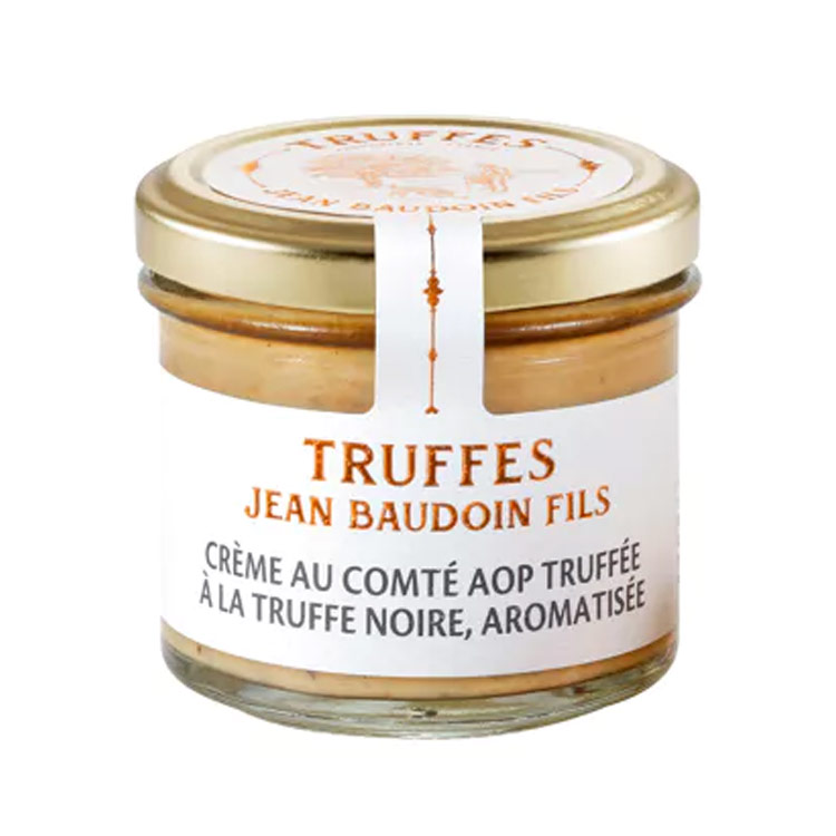 Jean Baudoin-Plantin. Comté chese with black truffle