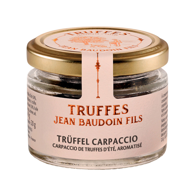 Jean Baudoin-Plantin. Summer truffle carpaccio (tuber aestivum)
