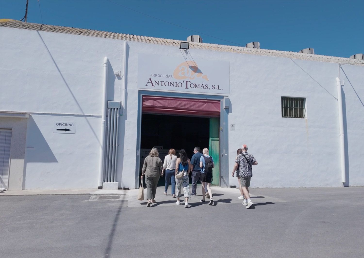 Visita de la empresa a nuestro proveedor Antonio Tomás en Valencia