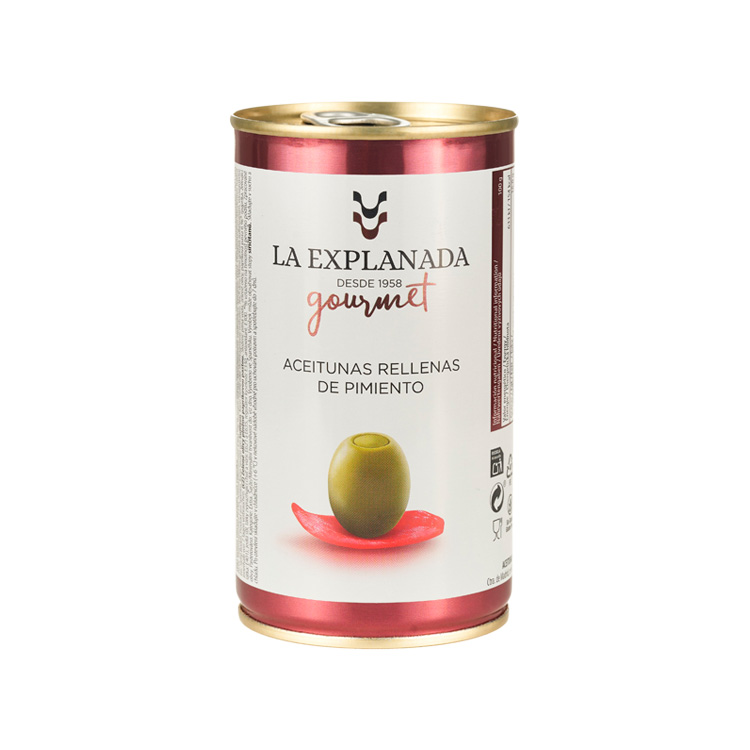 La Explanada. Aceitunas rellenas de pimiento