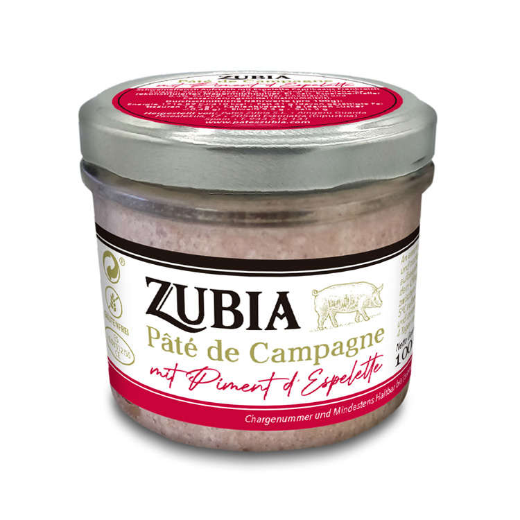 Zubia. Pâté de Campagne con Piment d’Espelette