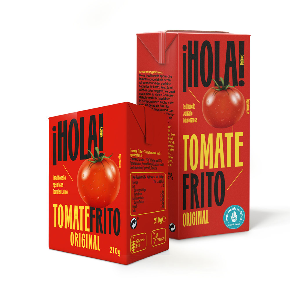 ¡Hola! Manolo. Salsa de tomate española. Tomate frito