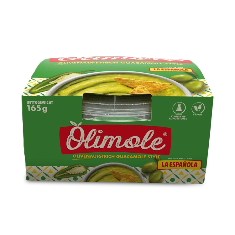 La Española. OLIMOLE Paté de aceitunas estilo guacamole