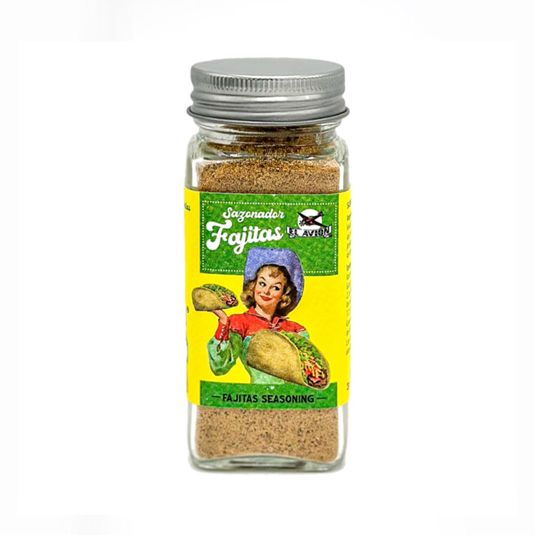El Avion. Fajitas seasoning shaker