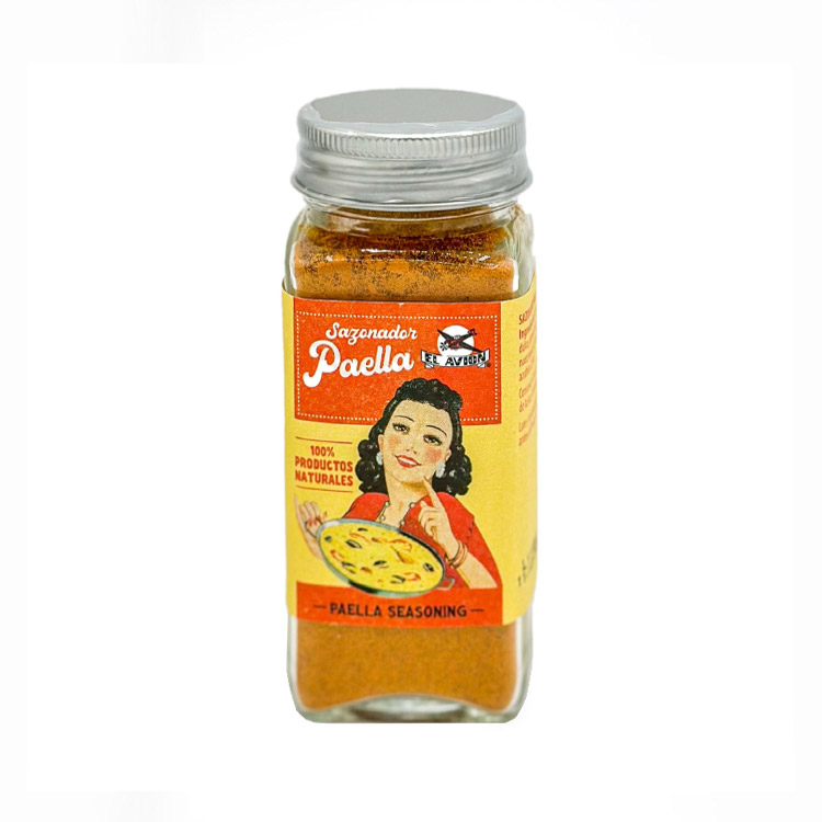 El Avión. Paella Natural seasoning shaker with azafrán