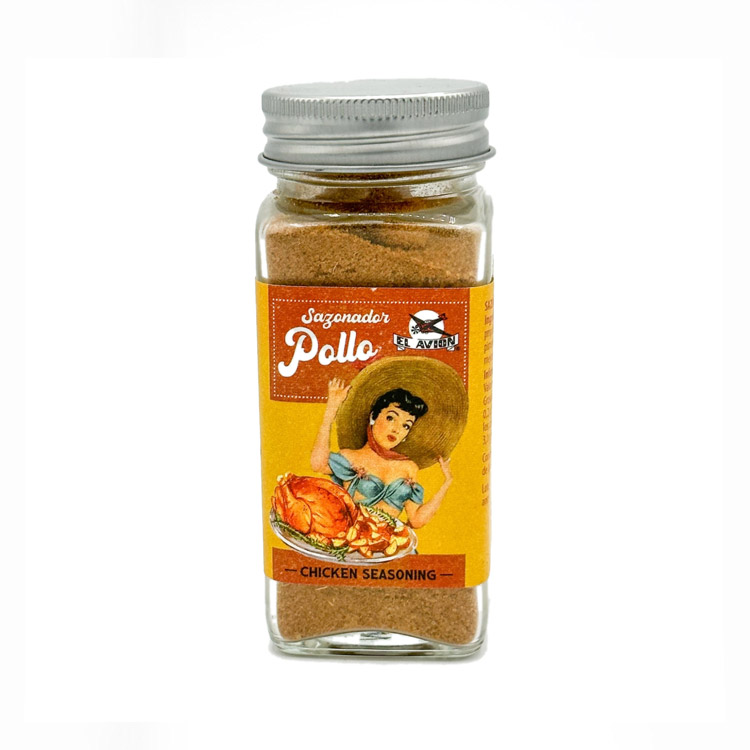El Avion. Pollo seasoning shaker